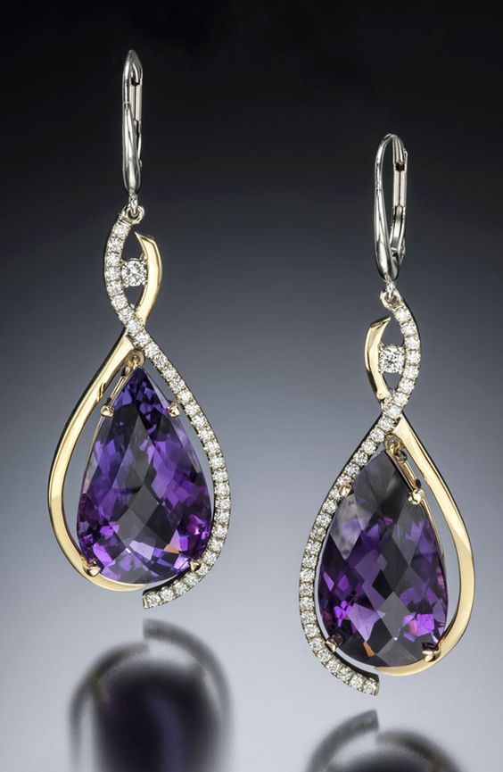 Diamond Drop Earrings